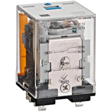 Power Relay, 3 CO, 16A, 24VDC Schrack Technik