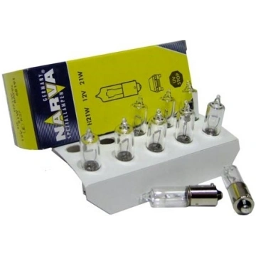 NARVA autospuldze 12V H21W BAY9s
