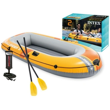 Divvietīga piepūšamā laiva Intex Challenger 2 ar a