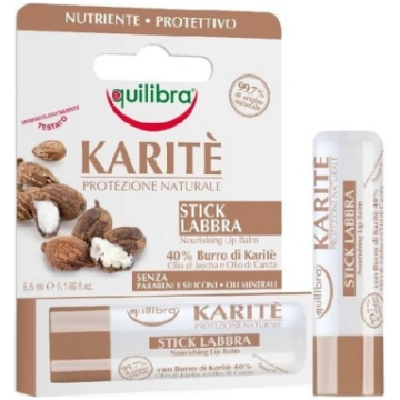 Barojošs lūpu balzams Equilibra Karite Protezione 