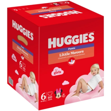 Autiņbiksītes - apakšbiksītes Huggies Pants Girl, 