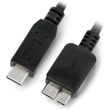 USB type C / microUSB B 3.0 cable - 1m - Akyga AK-