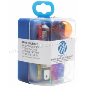 ZZ4 - H4 M-TECH spare bulb set H4 12V - Spuldzite 