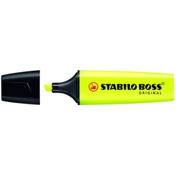 STABILO BOSS ORIGINAL marker 1 pc(s) Chisel tip Ye