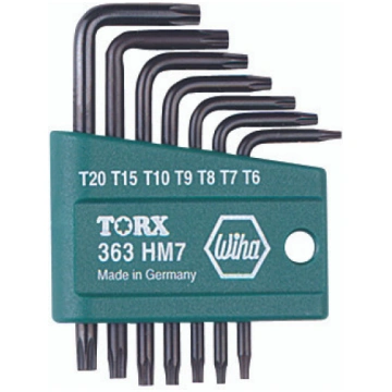 Wiha 36392 - Torx L-Key Short Arm 7 Pc. Set