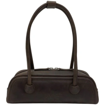 Soft Boston EW mini washed brown pull-up MARGESHER