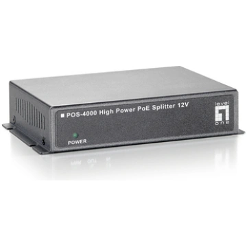 LevelOne PoE High-Power Splitter RJ45 100Mbps 30W 