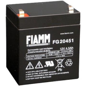 FG20451, 12V, 4.5Ah, FIAMM EB1632953936