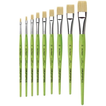 Plakana sintētiskā ota Fit Synthetics da Vinci (37