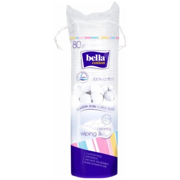 Bella Platki Kosmetyczne Okragle Bella Cotton 80 s