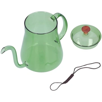 600-ml-Kaffeekessel, Hochtemperatur-Kaffeekanne au