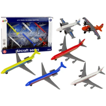 Rotaļu lidmašīna Lean Toys Aircraft 13283, daudzkr