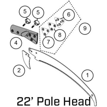 Lock Collar 38mm (37046) Silky Saws
