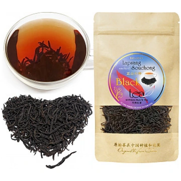 GF Lapsang Souchong Chinese tea 100g. Melnā tēja