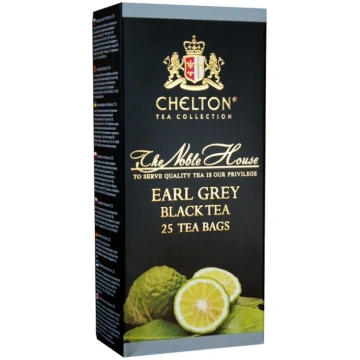 Chelton Black Earl grey with bergamot melnā tēja p