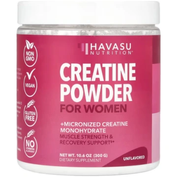 Havasu Nutrition, Creatine Powder For Women, Unfla