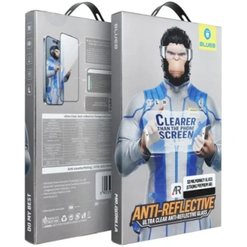 BlueO 5D Mr. Monkey Strong Premium AR tempered gla