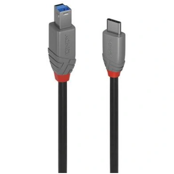 Lindy USB 3.2 Type C/B Anthra Line 3m 36668
