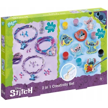 Totum : Disney Stitch - 2 In 1 Creativity Set (Mod