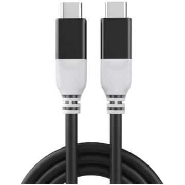 Cable USB-C - USB-C, PD100W, USB4 (black, 3m) | CA
