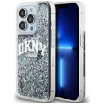 Dkny Liquid Glitter Big Logo iPhone 15 Pro Black m