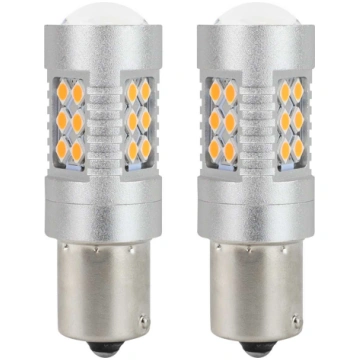 Żarówki LED CANBUS 3030 24SMD 1156 BAU15S PY21W Am
