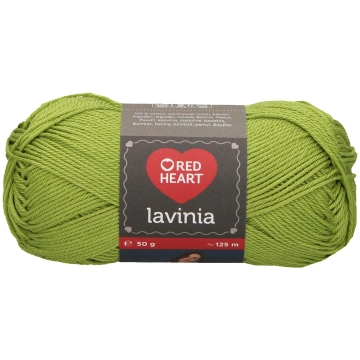 Lavinia /Red Heart/ 50g #00013 "Ābolu Zaļš" Latvia