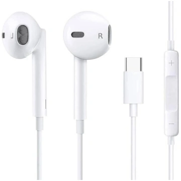 USB C austiņas iPhone 17/16/16e/15 Pro Max/Plus, C