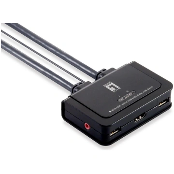LevelOne 2-Port USB HDMI Cable KVM Switch LENOVO K