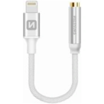 Swissten Audio Adapter Lightning to 3.5mm White ak