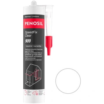 Penosil SpeedFix Clear 909 Caurspīdīga, elastīga l