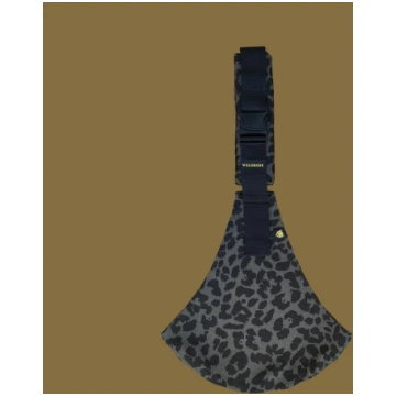 Wildride bērnu pārnēsāšanas soma Grey Leopard