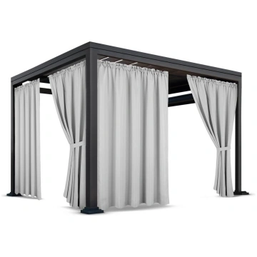 Paviljona aizkari ZMOT-01, 155 x 210 cm, gaiši pel