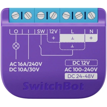 Viedais releja slēdzis SwitchBot Relay Switch 1 Be