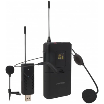 Microfono wireless uhf da cintura