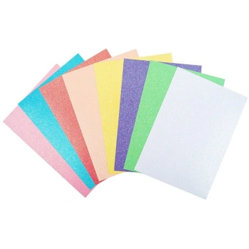 Dekoratīvs krāsains kartons Kite, A4, 8 lapas