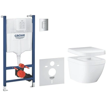 GROHE Solido Euro Ceramic uzstādīšanas sistēma 5-i