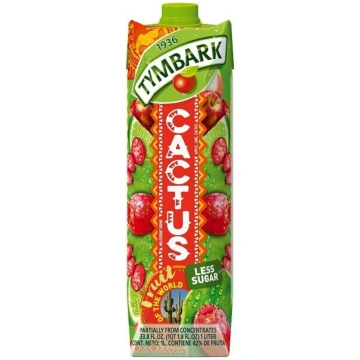 Sulas dzēriens TYMBARK Kaktusu-citronu-ābolu, 1l