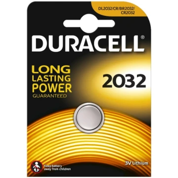 Vienreizējā baterija Duracell 2032