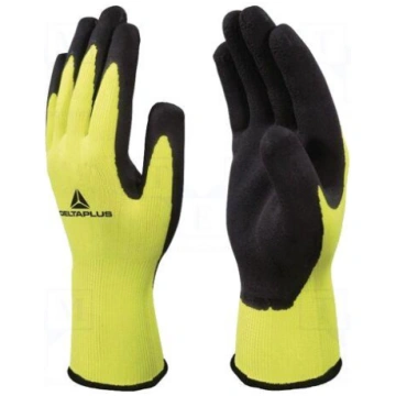 Protective gloves | Size: 9 | yellow-black | latex