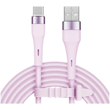 USB – USB Type-C savienotājkabelis (1 m), silikona
