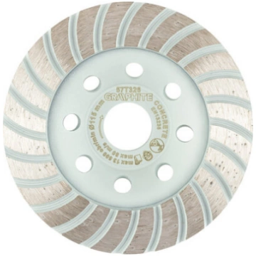 Dimanta slīpēšanas disks Graphite Turbo 115 mm, sa