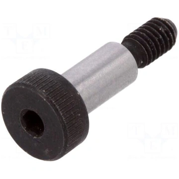 Shoulder screw | Mat: steel | Thread len: 8mm | Th