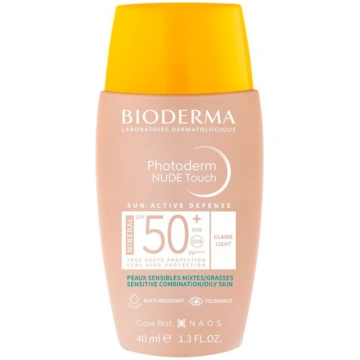 Bioderma Photoderm Nude Touch minerālu sauļošanās 