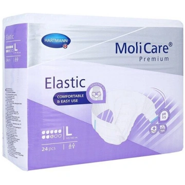 Autiņbikses MoliCare Premium Elastic 8L, 24 gab