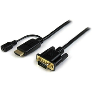 StarTech.com 10FT HDMI TO VGA ADAPTER CABLE ( HD2V