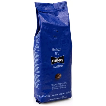 ▷ Kafijas pupiņas bez kofeīna “Miko Decaffeinato”,