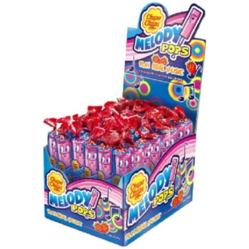 Ledenes uz kociņa CHUPA CHUPS Melody pops, 15g