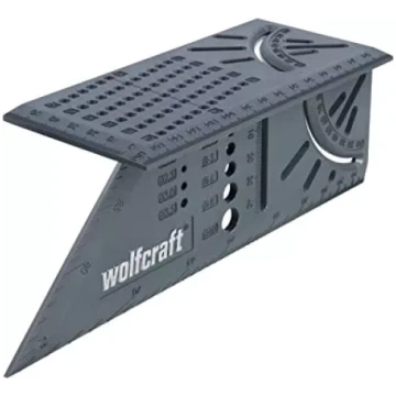 Stūrenis, šablons precīzai atzīmēšanai, WOLFCRAFT 