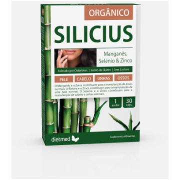 Organic Silicius 30 Capsules Dietmed